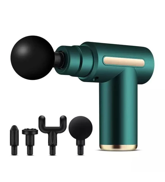 4 Başlıklı 6 Kademeli Titreşimli Şarjlı Mini Masaj Aleti - 3