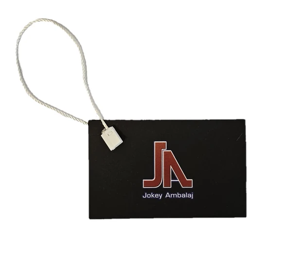 Kilitli Ip- Etiket Bağlama Ipi Renk: Beyaz Uzunluk: 18cm (500 Adet) ürün görseli 1