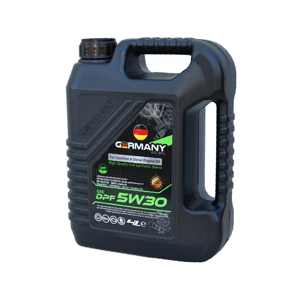 DG OIL GERMANY 5w-30 DPF A5-B5 Full Synthetic 4 Lt - Resim 3