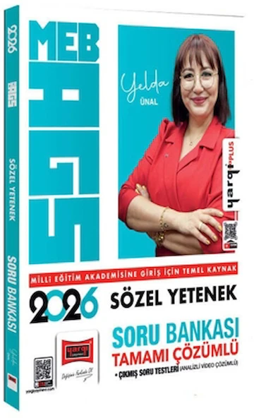 2026 MEB-AGS Sözel Yetenek Tamamı Çözümlü Soru Bankası / Yelda Ünal / Yargı Yayınevi / 9786253706890 ürün görseli