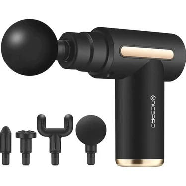 4 Başlıklı 6 Kademeli Titreşimli Şarjlı Mini Masaj Aleti - 4