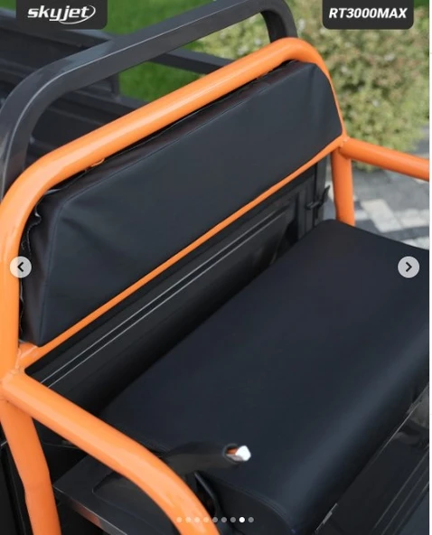 Skyjet Rt3000 Max Elektrikli Moped Gri - 5