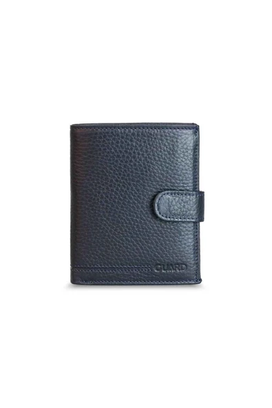 Guard Lacivert Patlı Bozuk Para Cepli Çok Bölmeli Dikey Model Hakiki Deri Erkek Cüzdanı  - GRD251025WT1625 - Resim 3