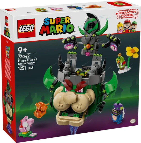 LEGO Super Mario 72042 Prince Florian and Castle Bowser ürün görseli 1