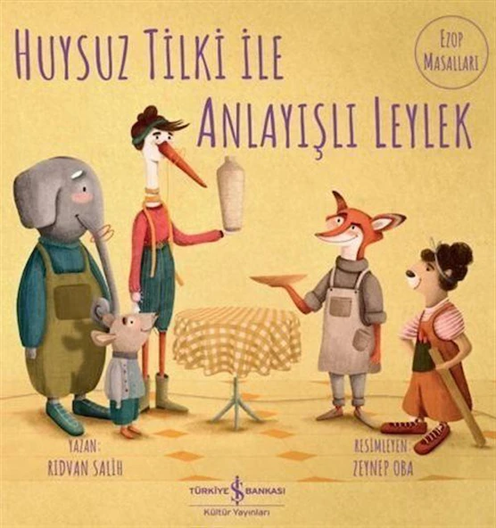 Huysuz Tilki İle Anlayışlı Leylek ürün görseli