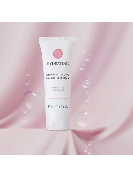 Sheida Hydrating Yoğun Nemlendirici Günlük Bakım Kremi 75ml (Kuru Ve Hassas Ciltler İçin) ürün görseli 1