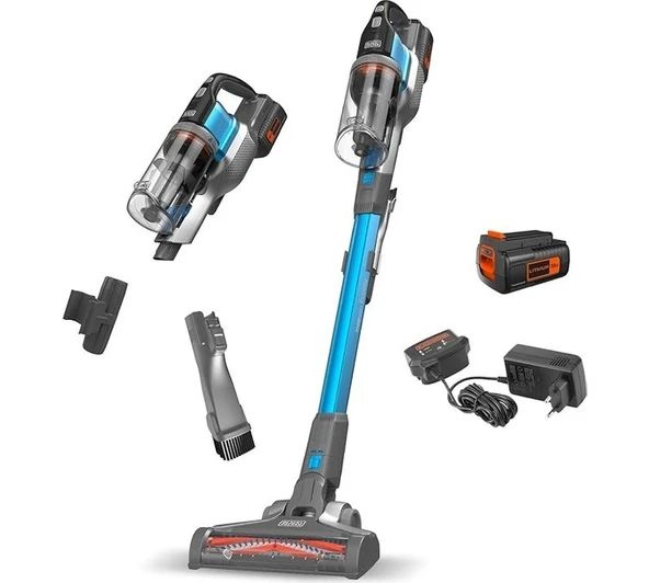 Black+Decker BDPSE3615-QW 4'ü 1 Arada 36 V, 1.5 Ah Şarjlı Dikey Elektrikli Süpürge ürün görseli