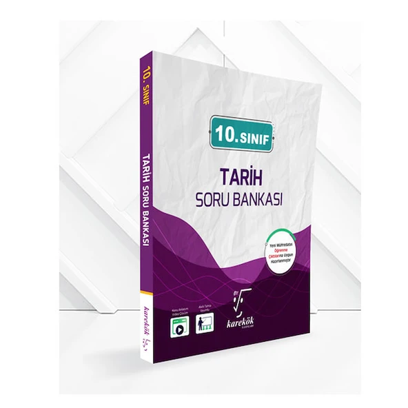 10. Sınıf Tarih Soru Bankası Karekök Yayınları ürün görseli