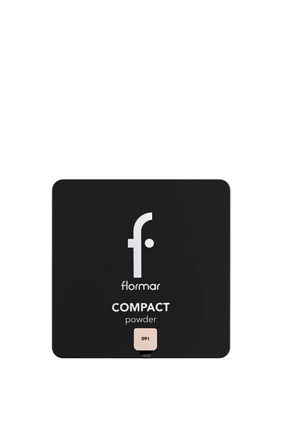 Flormar Yüksek Pigmentli & Yarı Mat Bitişli İnce Yapılı Kompakt Pudra 091 MEDIUM CREAM ROSE - Resim 2