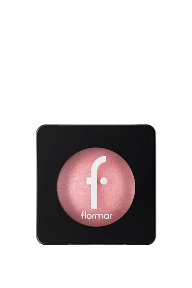 Flormar Baked Blush-On Yüksek Pigmentli & Doğal Işıltılı Fırınlanmış Allık 040 SHIMMER PINK - Resim 2