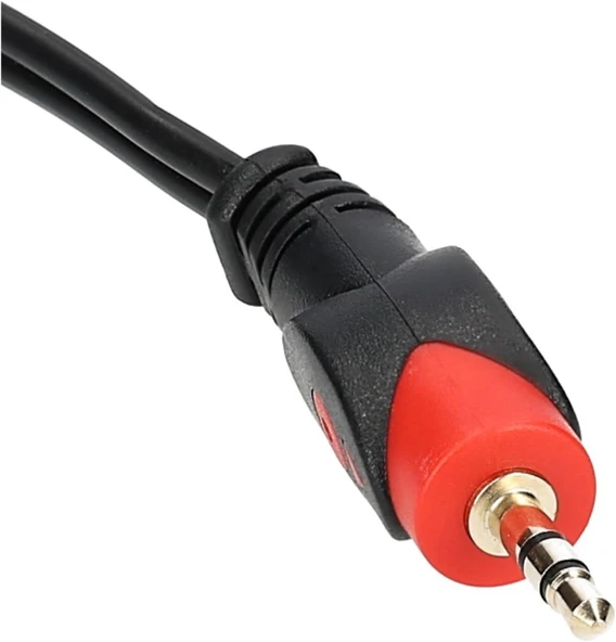PrimeX PX-AUX3R 3.5mm AUX RCA Ses Kablosu, 3 Metre Aux Ses Sistemi Kablosu, Aux RCA Ses Kablosu - 6