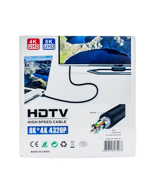30m HDMI Kablosu | 4K@60Hz, 8K, 4K@120Hz Destekli | Altın Kaplama Konektör | Dayanıklı PVC Kaplama - 2