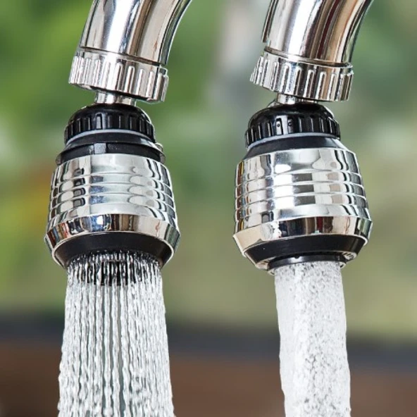 Su Tasarruflu 2 Modlu Musluk Başlığı Kısa - Resim 2