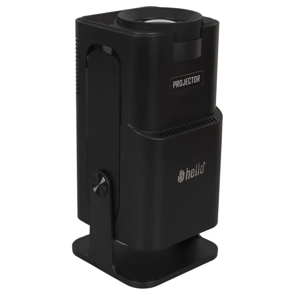 Hello HY320 Android 11 Akıllı LED Ayarlanabilir Projeksiyon Fhd Kablosuz Görüntü Aktarım Destekli Ev Sinema Sistemi Duvar Yansıtma - 3