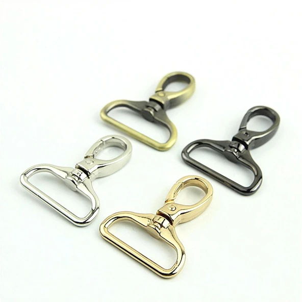 Lüx Çanta Ve Anahtarlık Kancası 3cm 2 Adet Deri El Aleti