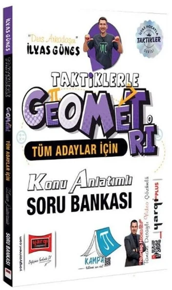 Yargı Yayınları Tüm Adaylar İçin Taktiklerle Geometri Konu Anlatımlı Soru Bankası ürün görseli