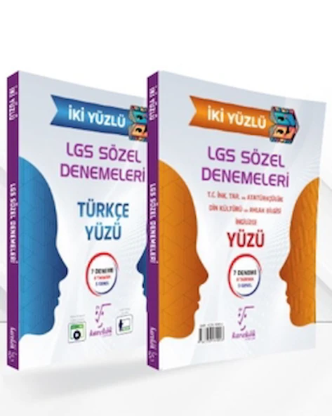 8. Sınıf LGS İki Yüzlü Sözel Denemeleri / Kolektif / Karekök Yayıncılık / 9786256180093 ürün görseli
