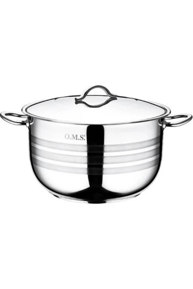 Oms 2005 Mega Çelik Tencere 26x16 Cm 8 Litre ürün görseli