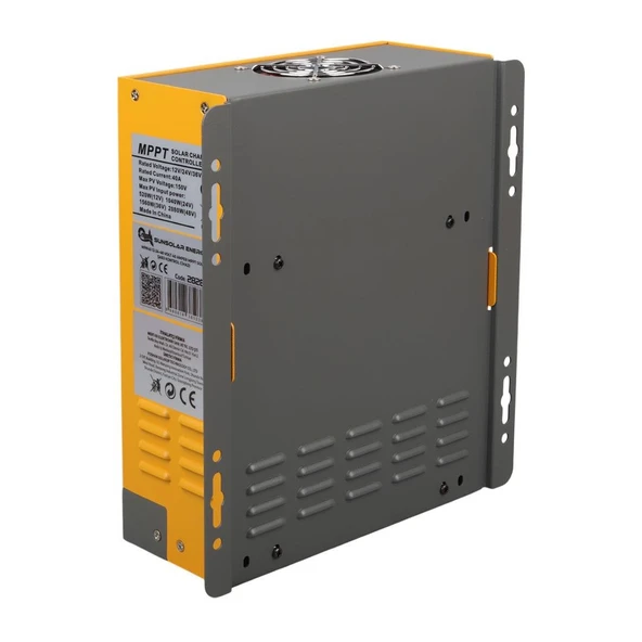 Sunsolar MPK40 MPPT Solar Şarj Kontrol Cihazı 40A 12V 24V 36V 48V Otomatik 250V Maksimum PV LCD Ekranlı RS485 Portlu - 2