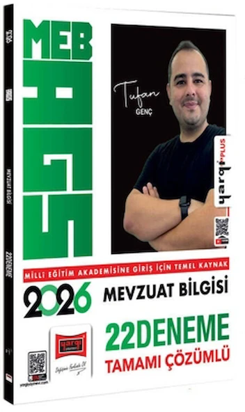 2026 MEB-AGS Mevzuat Bilgisi Tamamı Çözümlü 22 Deneme / Tufan Genç / Yargı Yayınevi / 9786253707460 ürün görseli