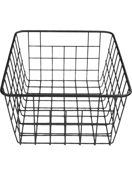 2'li Tel Saklama Sepetleri, Çiftlik Evi Metal Tel Sepet Dondurucu Depolama Organizatör ürün görseli 1
