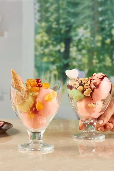 Paşabahçe 51638 Ice Ville Dondurmalık 2'li 270cc - Resim 4