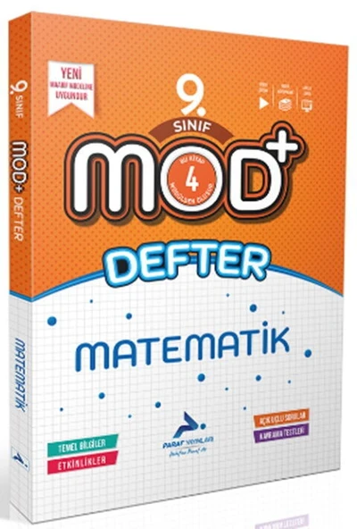 Paraf Yayınları 9. Sınıf Matematik MOD Defter ürün görseli 1