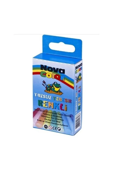 Nova Color Tebeşir 10 Lü Renkli ürün görseli 1