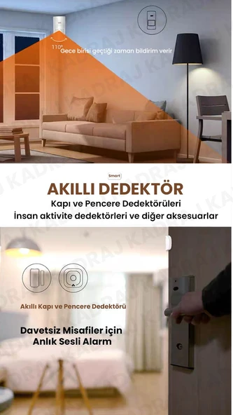 UNIYWELL WS-03 Kablosuz Ev Alarm Sistemi | CE Sertifikalı | Priz Tipi Ana Ünite | - 3