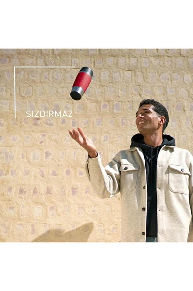 Travel Mug Termos - Kırmızı - 0,36 Litre - 6