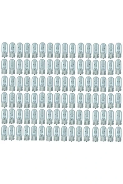 Bosch W5w T10 Dipsiz Ampul 12v 5w 100 Adet ürün görseli 1