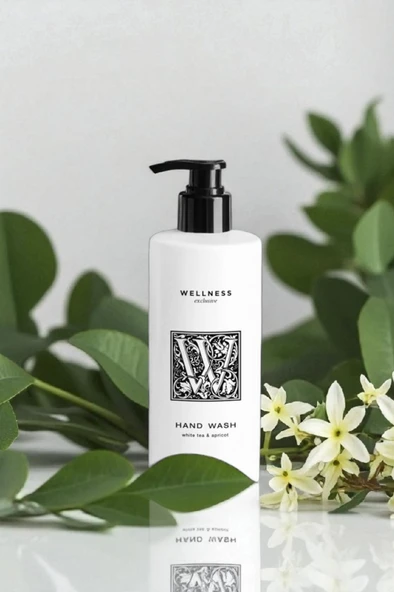 Wellness Exclusive White Tea & Apricot Hand Wash 380 ml – Beyaz Çay ve Kayısı Özlü El Yıkama - 3