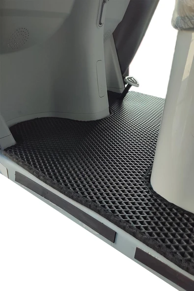 Bod Küba Didi Motor 3D Havuzlu Paspas Siyah - Resim 4