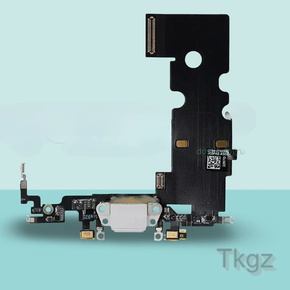 Apple İphone 8 Full Şarj Soketi Filmi FLEX Orjinal (GÜMÜŞ) ürün görseli