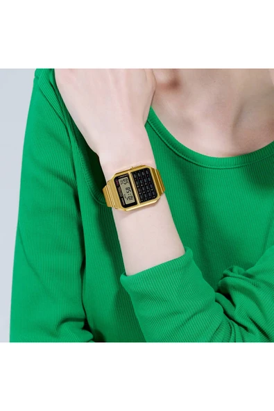 CASIO Ca-500Weg-1Adf Hesap Makineli Kol Saati - Resim 3