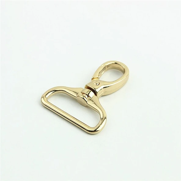 Lüx Çanta Ve Anahtarlık Kancası 3cm 2 Adet Deri El Aleti - 4