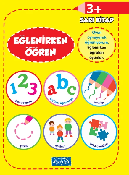 Eğlenirken Öğren Sarı Kitap 3+ ürün görseli