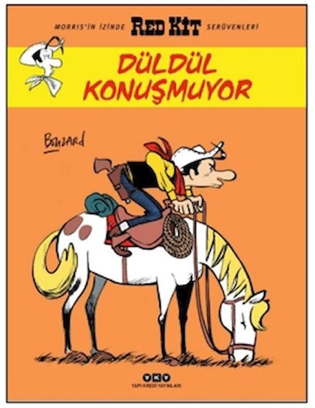 Düldül Konuşmuyor – Red Kit 84 / Guillaume Bouzard / Yapı Kredi Yayınları / 9789750866517 ürün görseli