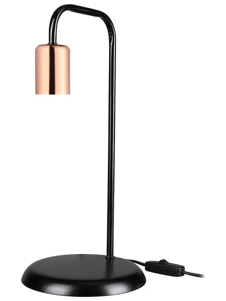 Tema Masa Lambası Siyah-Bakır ürün görseli 1