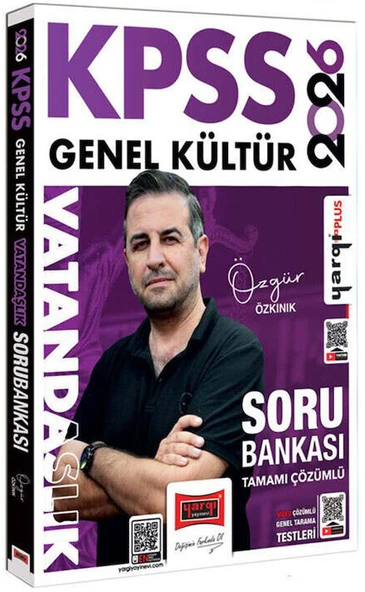 Yargı 2026 KPSS Genel Kültür Tamamı Çözümlü Vatandaşlık Soru Bankası ürün görseli