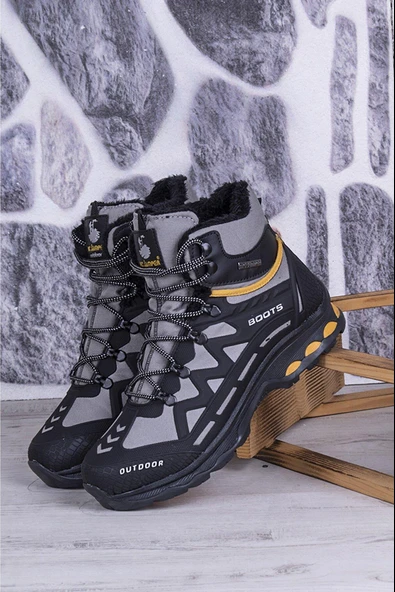 Ayakcenter 1821 Mjp Syh-Buz Termal Kürklü Kışlık Erkek Çocuk Bot - Resim 2