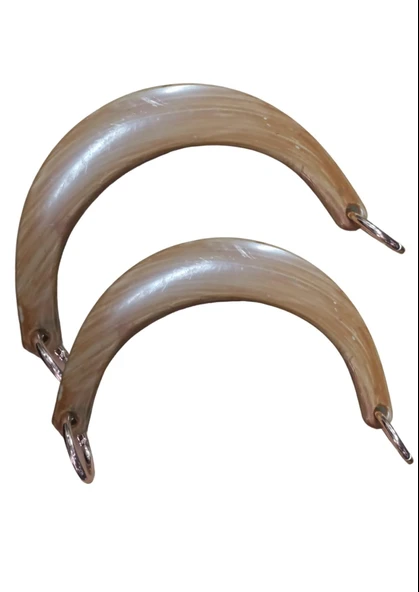 Çanta Sapı Ay Model Açık Kahverengi 17 cm ürün görseli