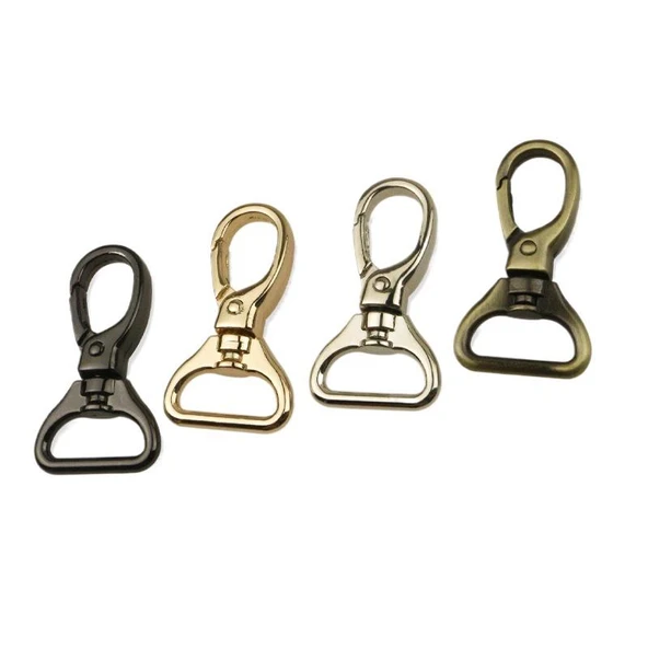 Lüx Çanta Ve Anahtarlık Kancası 2cm 2 Adet Deri El Aleti - 2