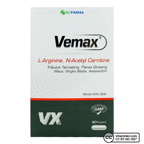 Vemax 60 Tablet ürün görseli 1