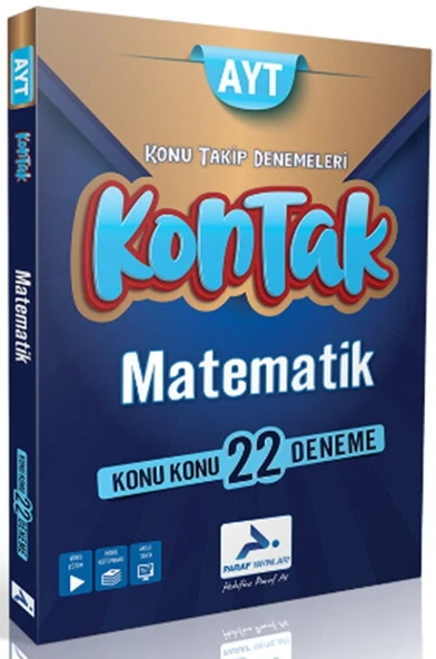 Paraf Akademi AYT Matematik Kontak Konu Takip Denemeleri ürün görseli 1