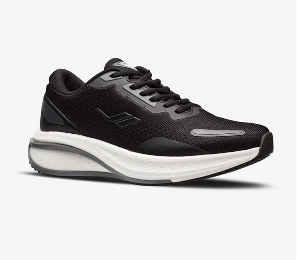 LESCON NEBULA SİYAH UNİSEX ANATOMİK KOŞU VE YÜRÜYÜŞ SPOR AYAKKABISI - Resim 2