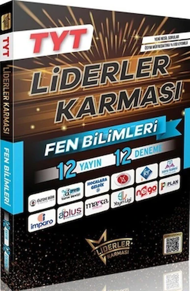 TYT Fen Bilimleri 12 Yayın 12 Deneme / Kollektif / Liderler Karması Yayınları / 9786259777368 ürün görseli