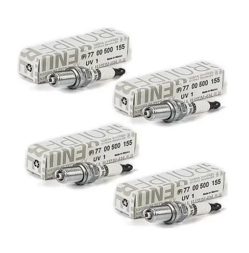 Mais Renault Megane, Fluence, Clio 2, 3 Buji Takımı 4 Adet ürün görseli 1