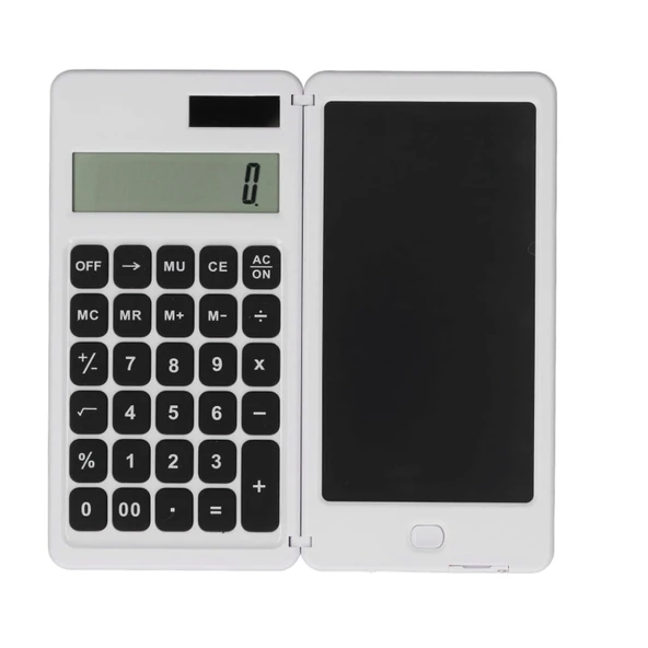 ZR901 Beyaz Yazı Tahtalı Hesap Makinesi