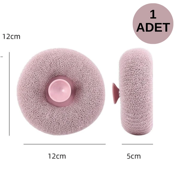Vantuzlu Banyo Lifi Süngeri Doğal Lif Kabağı Zenginleştirilmiş Kişisel Bakım Temizlik Lifi - Resim 2